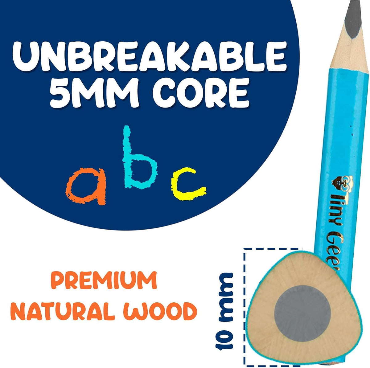 Jumbo Pencils for Toddlers, My First Kindergarten Pencils - image 3