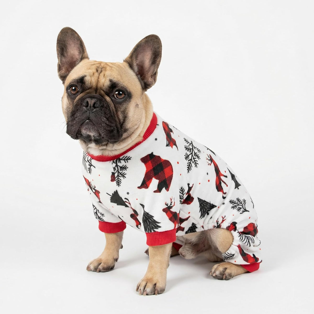 Fitwarm Funny Duck Dog Pajamas - Reindeer / Medium - image 3