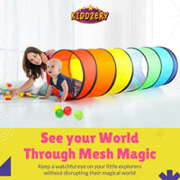 Kids Play Tunnel Set for Toddlers for Indoor and Outdoor Fun - 1 Pk - image 3
