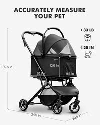 Pet Stroller for Small Dogs and Cats - Small_Glide - image 2