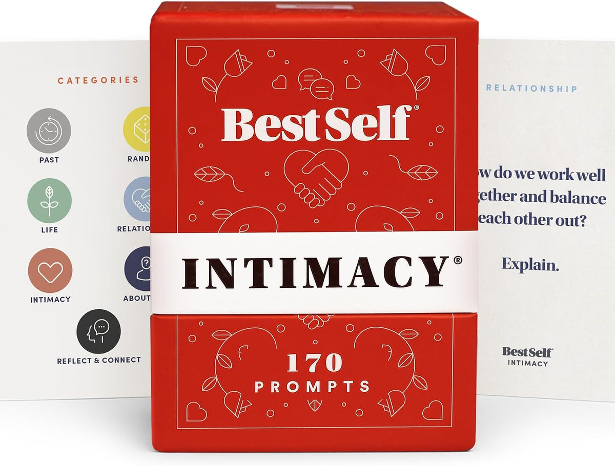 BestSelf Intimacy Deck, 170 Conversation Cards for Couples - Core Deck