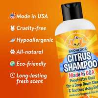 Bodhi Dog Skunk Shampoo | Skunk Smell Odor Remover Cleans & Deodorizes Using Essential Oils - Citrus / 17 Fl Oz - image 2