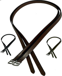 Majestic Ally Genuine Leather English Stirrup Leather (Pair)