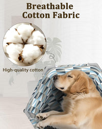 Elevated Dog Bed with Bolster - 6 side Bolster / Medium - image 3