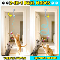 Automatic Interactive Cat Toy for Indoor Cats - Grey - image 4