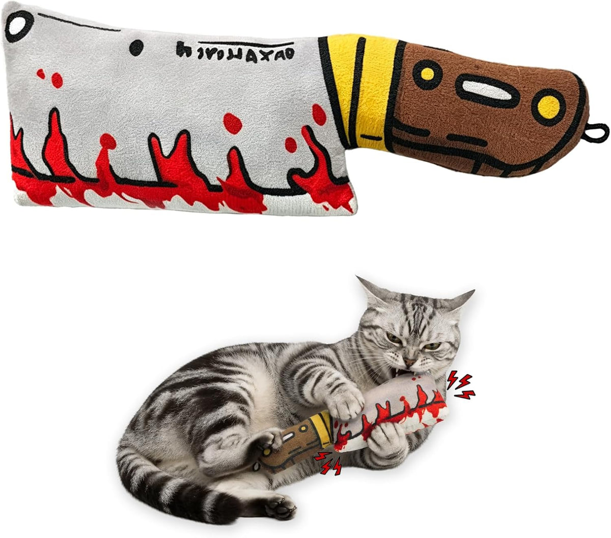Catnip Toy [2000mg Premium Catnip] - Cleaver Style