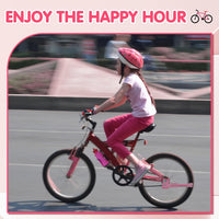LEICHTEN Kickstand for Kids Bike - Pink / For 18 Inch Wheel Bike - image 4