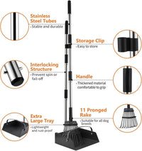 Toozey Pooper Scooper for Large Dogs, 43.31" Long Handle - 43.31 Inch - image 2