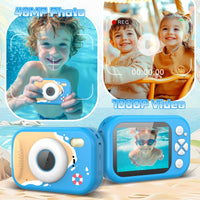 Usteetic pink waterproof kids camera with IP68 rating and lanyard - view 4