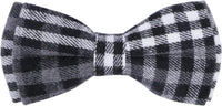 Faleela Soft &Comfy Bowtie Dog Collar - Medium (Pack of 1) / Black And Whit - image 4