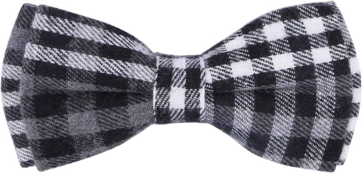 Faleela Soft &Comfy Bowtie Dog Collar - Medium (Pack of 1) / Black And Whit - image 4