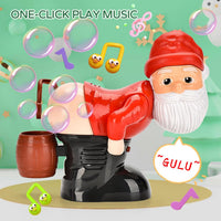 Santa Bubble Butt Blower, Santa Claus Farting Bubble Machine - Santa Claus - image 3