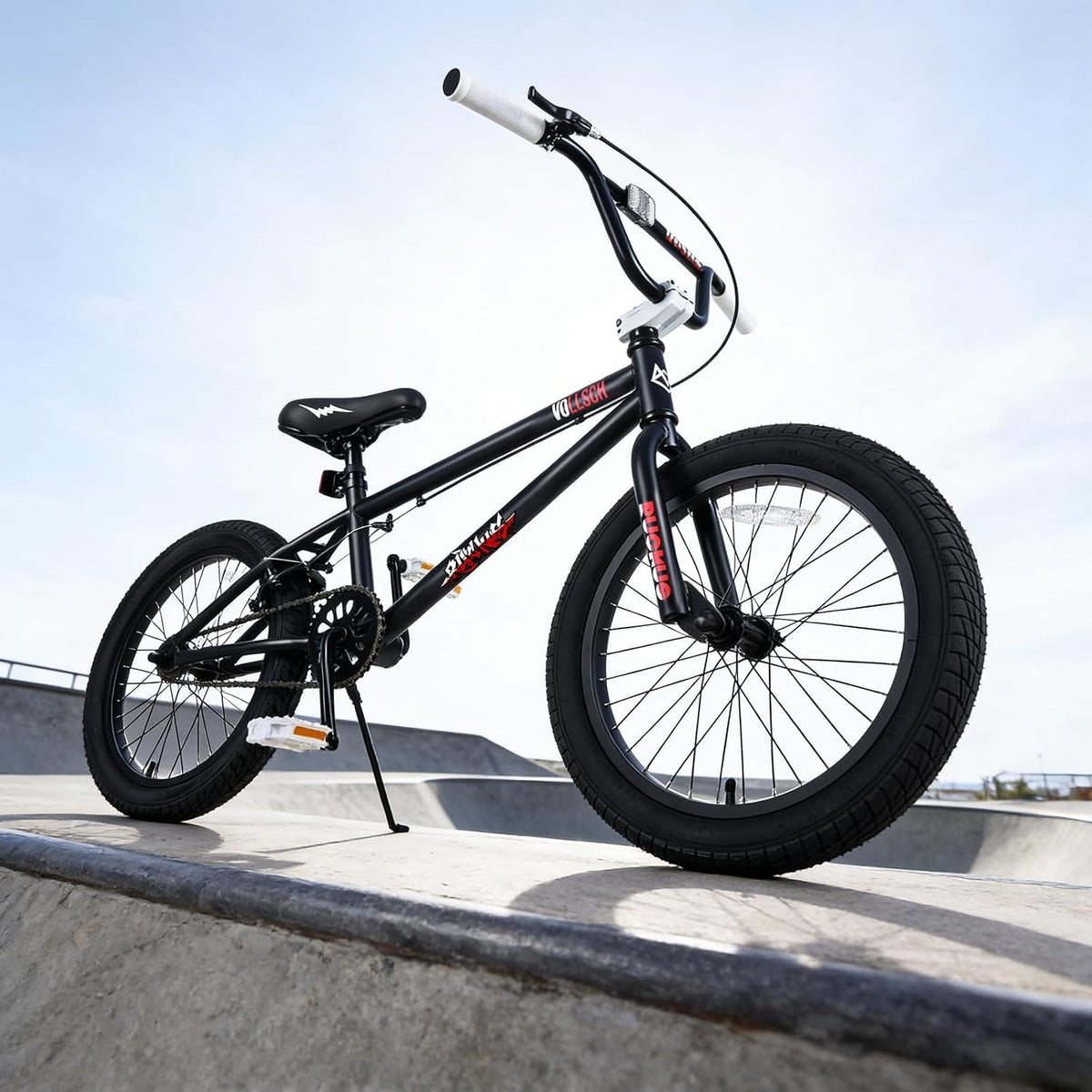 vollsch RUCKUS 20 inch kids freestyle BMX bike with pegs - view 37