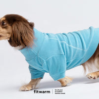 Fitwarm 3 Pack Classic Fleece Dog Sweater - X-Large / Blue-Grey-Navy - image 3
