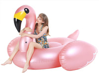 Jasonwell Giant Inflatable Flamingo Swan Pegasus Pool Float Summer - Rose Pink / 3X-Large