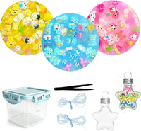 Pixnest 5 pack picky pads, rainbow fidget picking pads 3.34 inch with tweezer - view 7