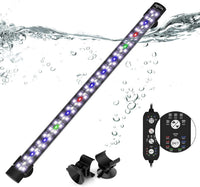 SEAOURA 24/7 Submersible LED Aquarium Light for Plants Fish Tank - 18.9 Inch length