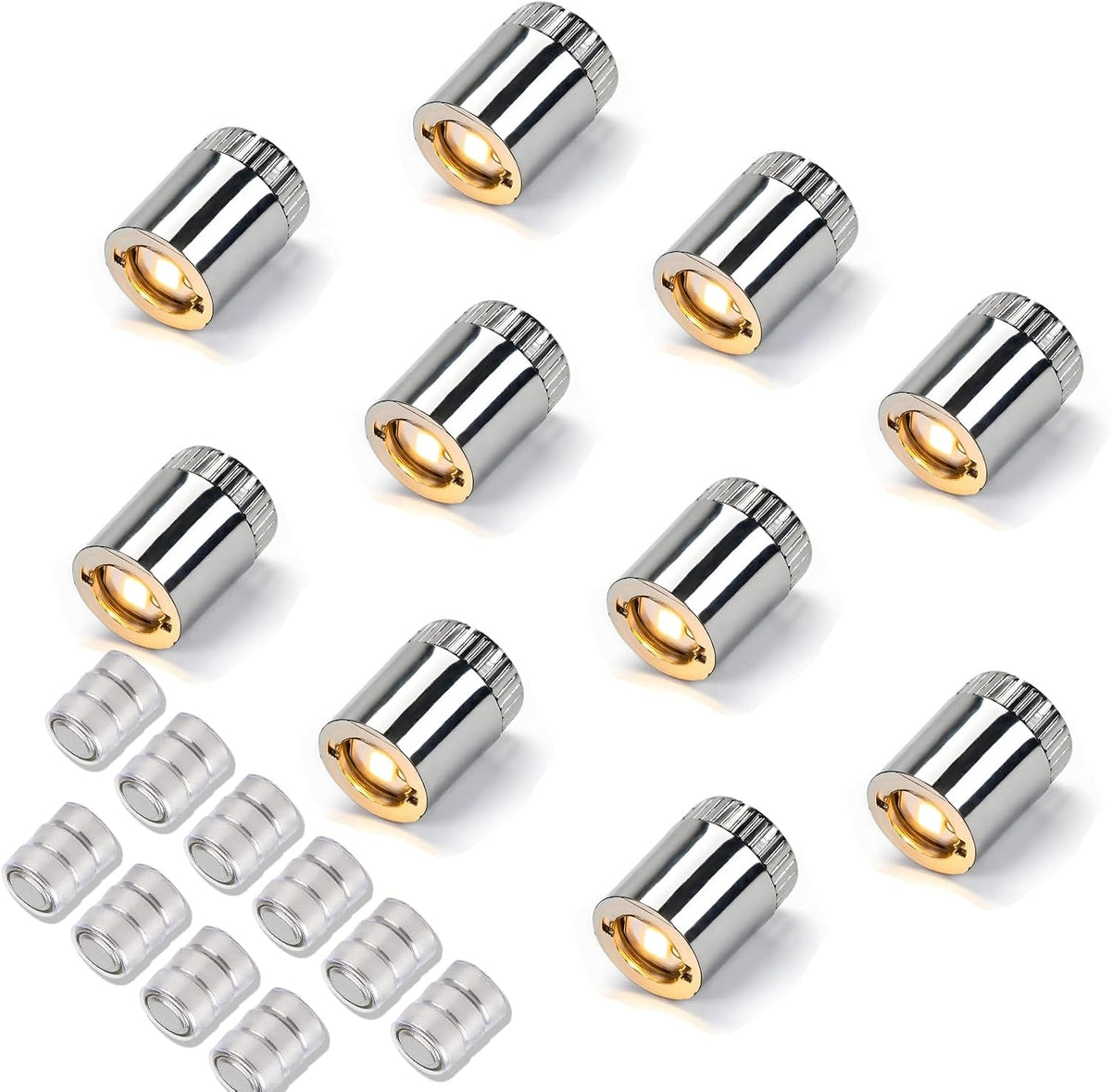 Mini Led Lights 10pc Small Led Lights Battery Powered Tiny Light Warm - Warm White