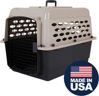 Petmate Vari Dog Kennel, Carrier for Large Dogs, Taupe and Black - 28.0"L x 20.5"W x 21.5"H / Kennel Only - image 2