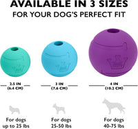 Chew King Fetch Balls Extremely Durable Natural Rubber Toy 2.5 inch - Fetch Balls - 2-Pack (4" Balls) - image 4