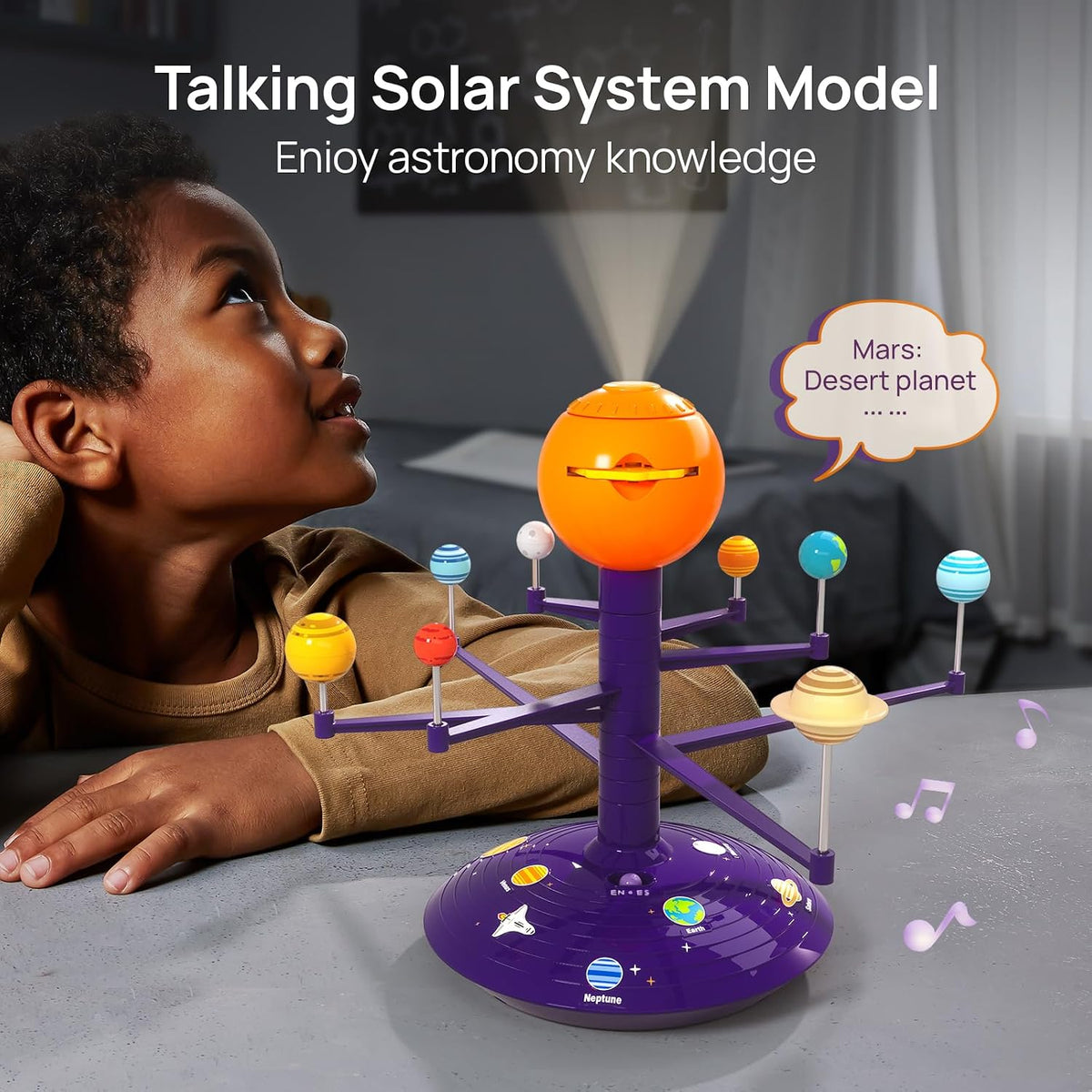 Science Can Solar System for Kids - Purple - image 3