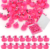 60Pcs Mini Resin Butterflies - 50pcs Mini Flamingos