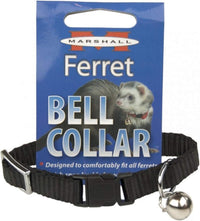 Marshall Pet Ferret Bell Collar Royal Blue – Essentials for Small Pets - Black