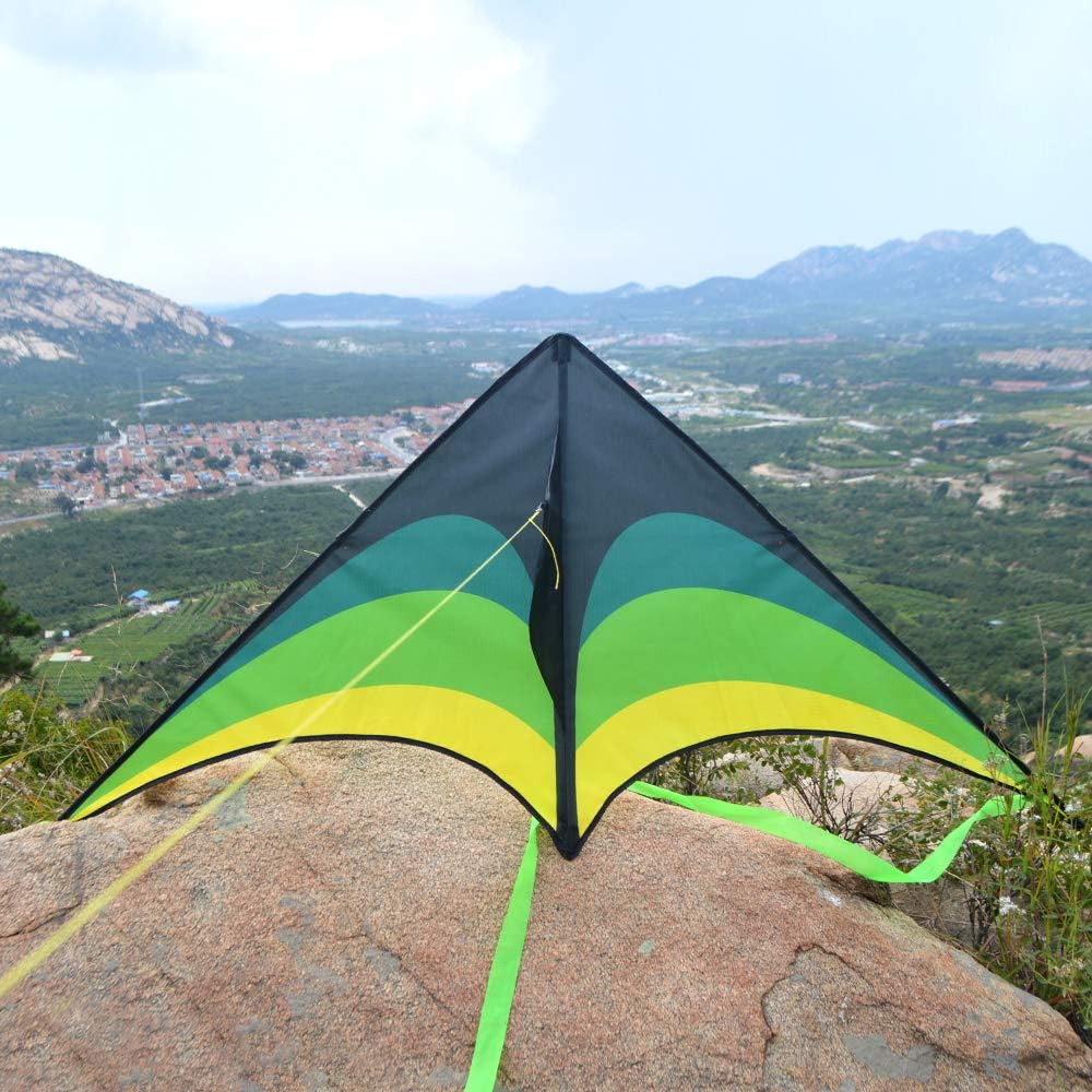 Delta Kite for Kids Ages 4-12 - 1 / Black Green - image 2