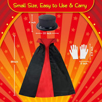Heyzeibo magic kit for kids with beginner magician props and picture instruction manual - view 3