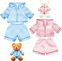 Civaner 2 Pack Bear Clothes Stuffed Animal Outfit Pajamas - Solid Style