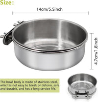 Large Bird Feeding Dish Cups with Clamp Holder - Large / 1 Pack - image 2