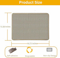 Cat Nail File Scratcher Wrapped Around a Scratching Post, Scratch Pad with 80 Aluminum Oxide Grit, Helps Trim Cat's Nails