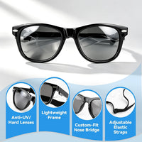 Dog Sunglasses for Medium Dogs - Black / Small - image 3