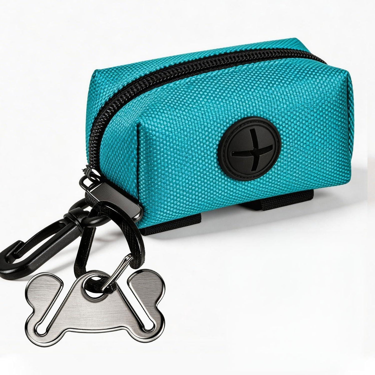 Dog Poop Bag Dispenser Holder Soft Waste Bags Roll Holders Leash Clip - 1 Count (Pack of 1) / 1PC Green