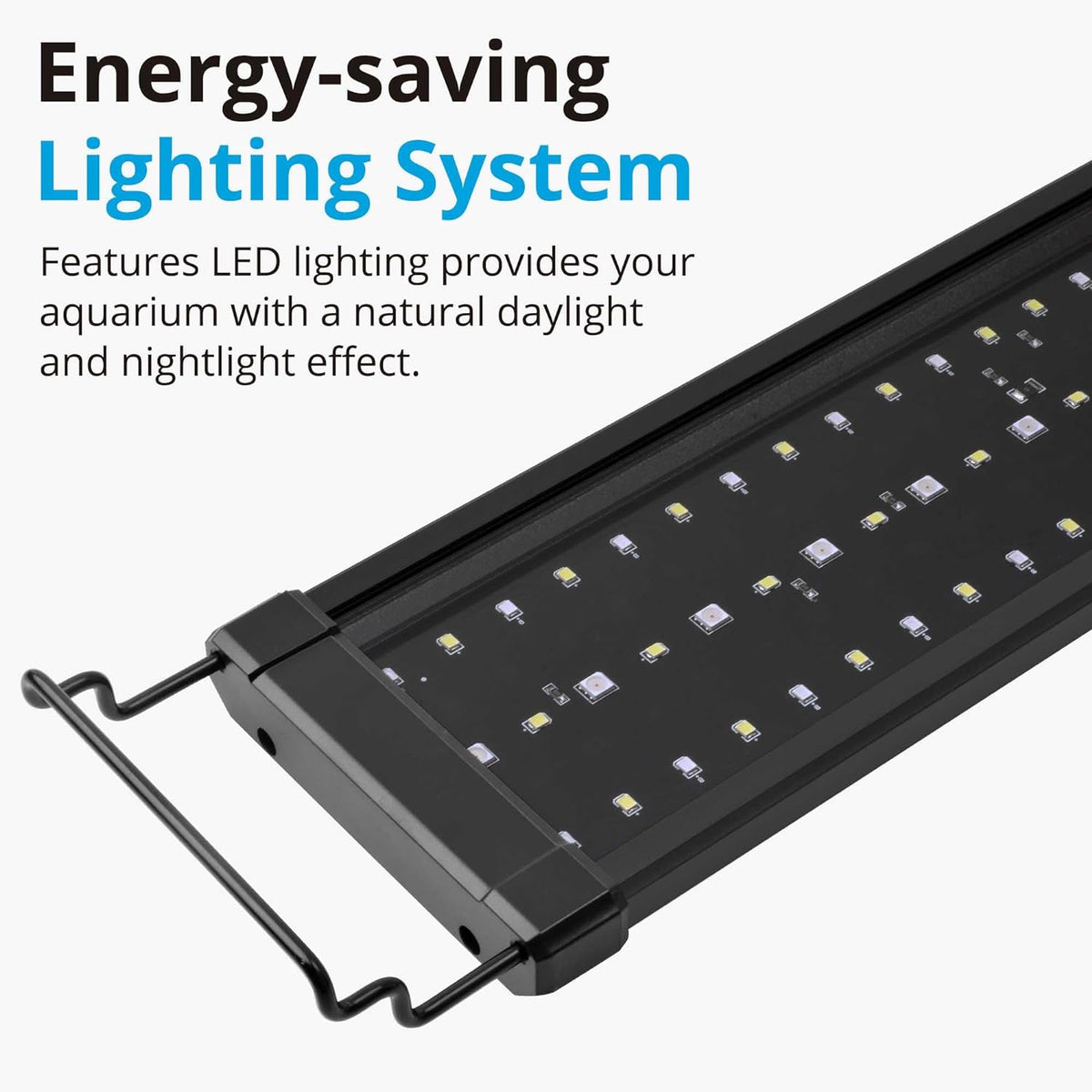 NICREW ClassicLED Marine Saltwater Aquarium Light, 48W for 48 - 30 - 36 in - image 3