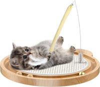 Cat Scratcher, Cat Natural Sisal Scratching Pad - Light Gold
