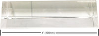 Amlong Crystal 2.5 inch Optical Glass Triangular Prism for Teaching - 4 Inch - image 4