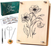 Aboofx Wooden Flower Pressing Kit - 10.8" x 6.9" 6 Layers