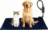Pet Heating Pad for Cats & Dogs - dark blue / 27.6" x 15.7"