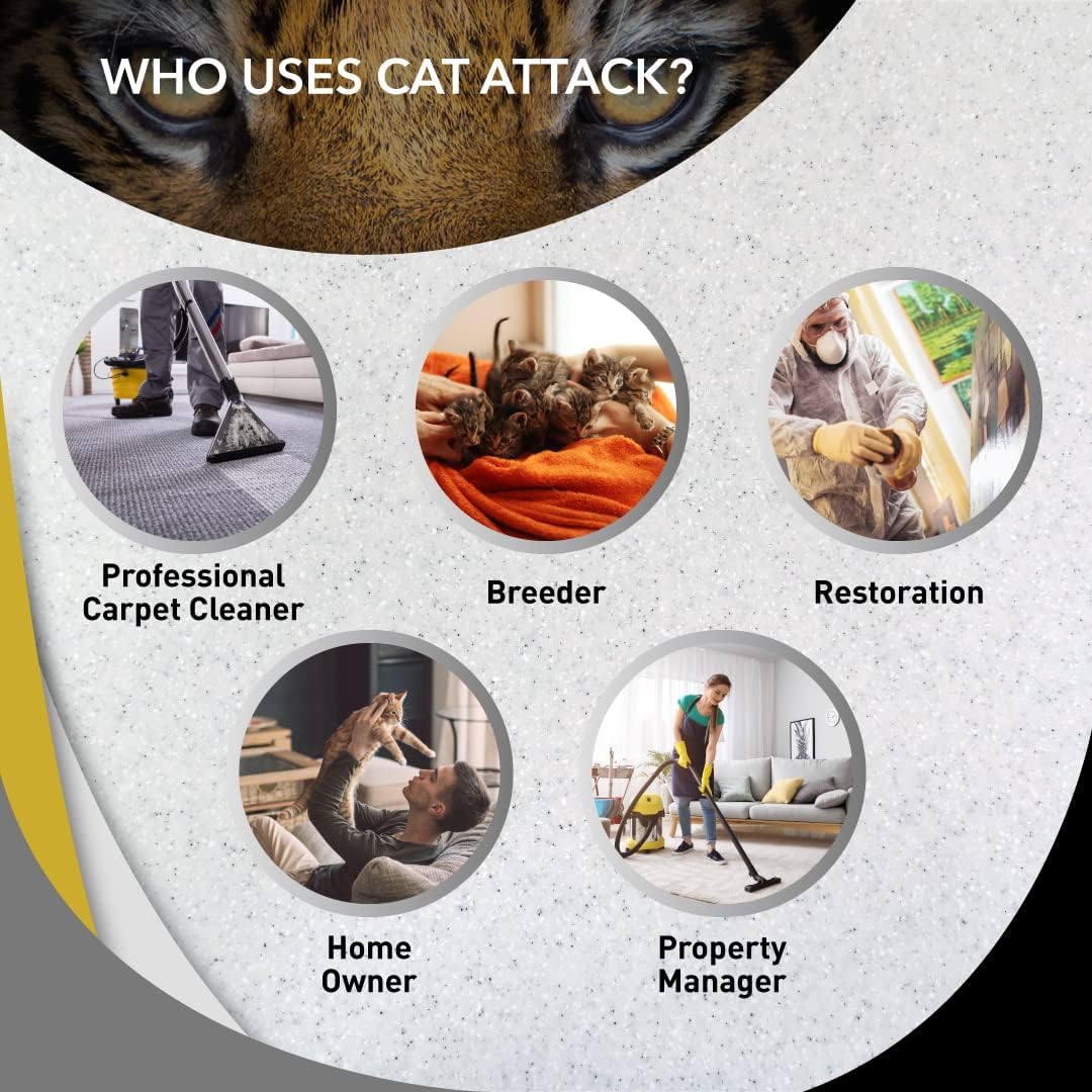 Odorcide Cat Attack Concentrate Odor Eliminator - Apricot / 128 oz - image 4