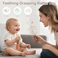 Baby Rattles & Teethers Set, Baby Toys 0-6 Months - 3 PCS - image 4