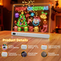 Led Drawing Board with 13 Light Effects - image 4