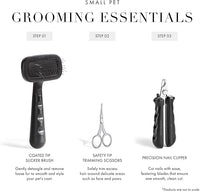 Tweezerman Pet Grooming Scissors, Stainless Steel Rounded Tip Trimming Shears for Dogs and Cats