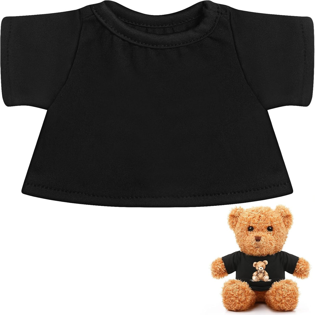 Litherr S blank sublimation stuffed animal shirt for 8-12 inch plush bears - view 6