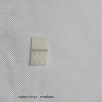 skrnrhrery nylon hinges for RC airplanes, 16-pack of small square loose-leaf hinges - view 5