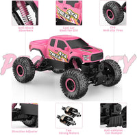 DOUBLE E RC Monster Truck - Pink - image 2