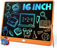 TEKFUN 15" LCD Writing Tablet for Kids - Orange / 16 Inch
