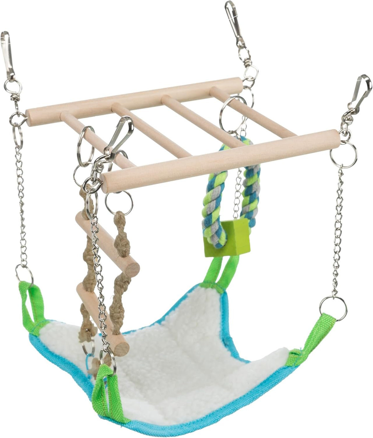 Trixie Small Animal Suspension Bridge - Blue - image 4