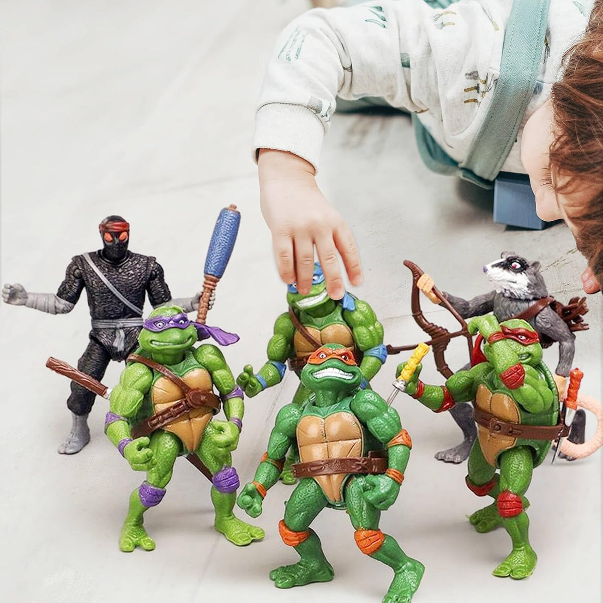 4.7" Turtles Action Figures 6PCS Figure Bundle Toys Collection - image 4