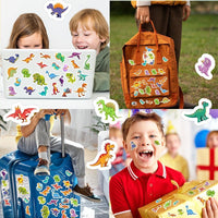 48 Sheets Stickers for Kids - 36 dinosaur stickers - image 4
